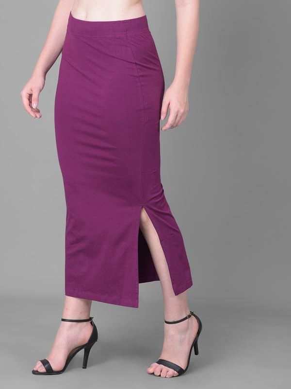 Image of Comfort Lady Women Cotton Blend Saree Shapewear /Saree Shapers Underskirt /Saree Petticoat