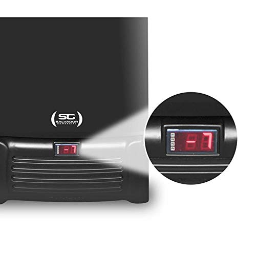 Visa Cooler Expositor Cervejeira 505 Lts Porta Solida VCC505S Preta - Refrimate 220V