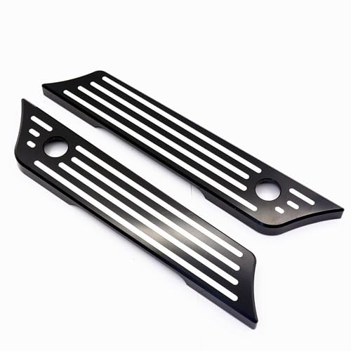 Cubierta de cierre para alforjas de aluminio, par para motocicletas Harley Touring (Street Glide, Road Glide, Electra Glide), 2014-2024 miniatura 1