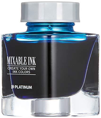 PLATINUM Mix Botella de tinta libre 20ml Aqua Blue