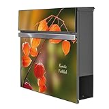 Wand-/Zaun-/Standbriefkasten mit Zeitungsfach (Motivauswahl)