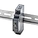 DrapeMania DDR-15G-5 15W DIN Rail DC-DC Converter, 5V 3A, 9-36VDC Wide Input Range, Ultra-Slim 1SU Design, Reliable Power for Industrial and Automation Applications