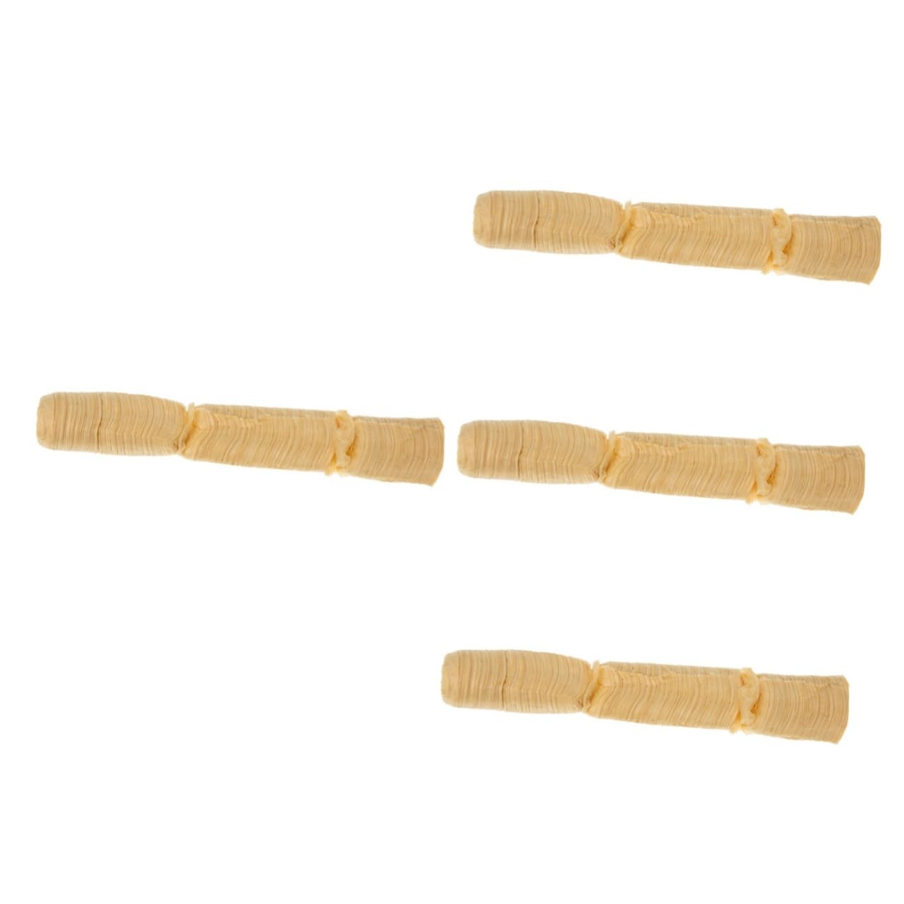 Alipis4pcs Sausage Casings Natural Casing Natural Ham Sausage Casing Sausage Casing Supply Summer Sausage Casing Hot Dog Casing DIY Sausage Casing Kitchen Supplies Self Made Collagen