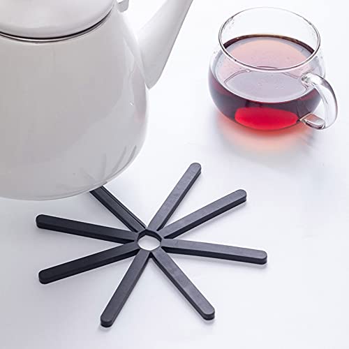 Tapis de table pliable isolant et dessous de verre de cuisine pour tasse à café