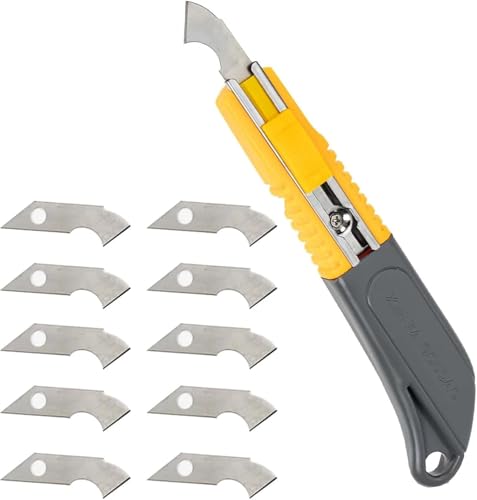 HUIKKJP プラ板 カッターナイフ セット 小型 アクリル