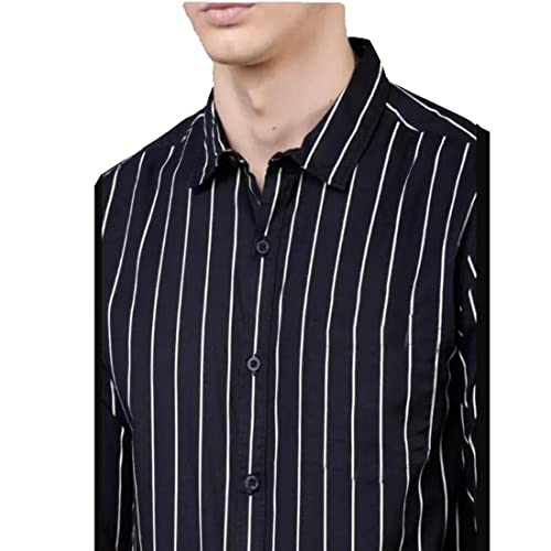 Image of Man Slim Fit Cotton Casual Shirt