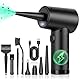 90000RPM Power Display Elektrische Staubgebläse Druckluftspray für PC Reinigungsset, Compressed Air, 3-Gang einstellbare Air Duster Luftdruckspray, Tastatur Reinigung für PC, Elektronik, Sofa, Auto