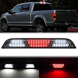 R&F Auto LED Smoked F1 Style Strobe Third Brake Light Compatible with F'ord F150 (2015-2020)/ F250 F