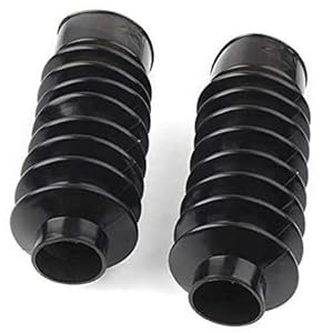 XEBRAD Motorrad Gabelschutz 41mm Gummi-Gamaschen