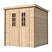 Gartenhaus Holz - Geräteschuppen Holz - Gerätehaus B204xL204xH202 cm/ 3.53 m2 - Fahrrad Schuppen - Gartenhäuser & aufbewahrung Wasserfestes Dach TIMBELA M309C