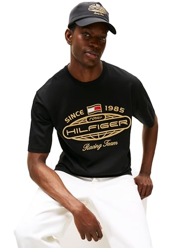 Tommy Hilfiger Men's APXGP Collection Globe Graphic T-Shirt4