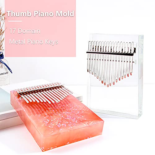 Koonafy Moule Resine Epoxy Kit, Moules de Kalimbas Thumb Piano 17 Clés, Moulle en Resine avec instruction d… - Les Beatles, Paul McCartney, John Lennon, RIngo Starr, George Harrison Koonafy Moule Resine Epoxy Kit, Moules de Kalimbas Thumb Piano 17 Clés, Moulle en Resine avec instruction d… – Image 3