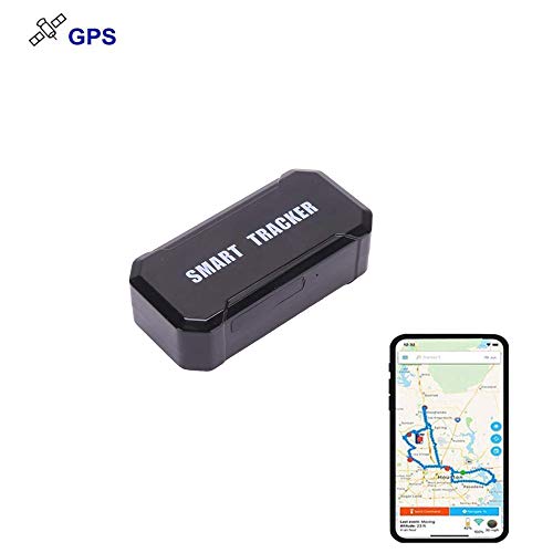 MINKOO 3 Mois Veille en Temps réel GPS Tracker Antivol pour véhicule de Voiture avec Aimant Puissant 10000 mAh Batterie Lm003