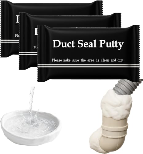 3 Pack Heavy Duty Waterproof Sealant Putty