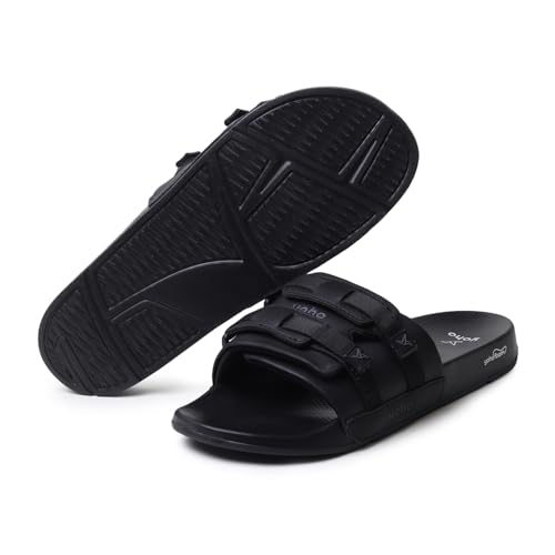 Image of YOHO Drystep Sliders for Men | Waterproof Monsoon Footwear & Rainy Sandals | Skin Friendly Adjustable Strap