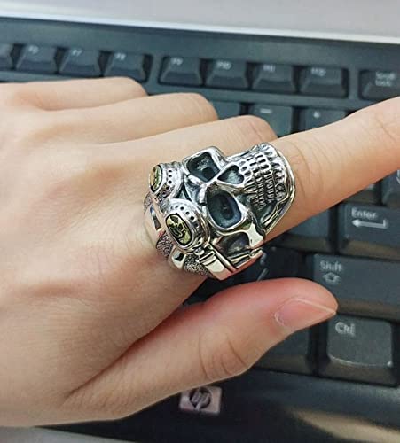 silver925 パイロットスカルリング