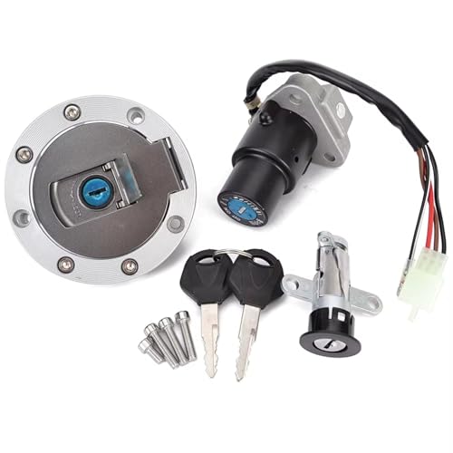 Compatible With Yamaha For TZR125 For TZR150 For TZM150 For TDM850 オートバイアクセサリー イグニッションスイッチ 燃料 ガスタンクキャップ シートロック キーセット