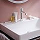 hansgrohe Tecturis S - Waschtischarmatur ohne Ablauf, energiesparend (CoolStart), Wasserhahn Bad mit Auslauf Höhe 110mm, Mischbatterie Waschbecken wassersparend (EcoSmart+), Chrom