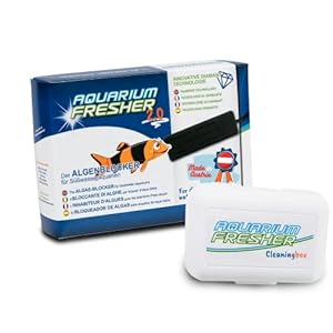 AquariumFresher für Aquarien bis 500L inkl. Cleaningbox | Vorteilspack | gegen Algen | Algenfrei | klärende Wirkung