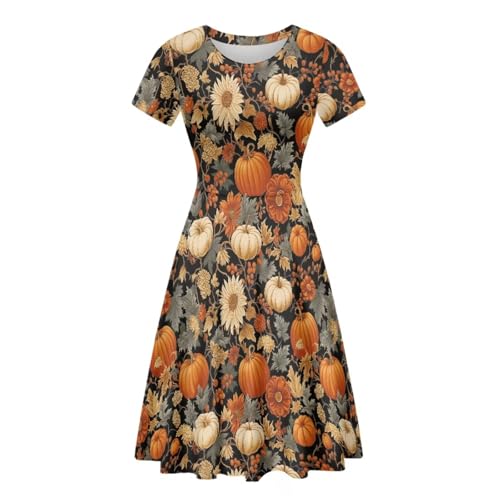 Image of Forchrinse Native Aztec Style Black White Geometric Women's Midi Dress Casual Long Dress Round Neck Swing Dress