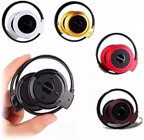 Fone De Ouvido Mini 503 Mp3 Cartão Sem Fio Wireless