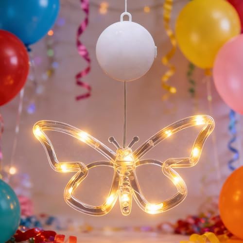 Luces LED autónomas para decorar ventanas sin enchufes cercanos 3