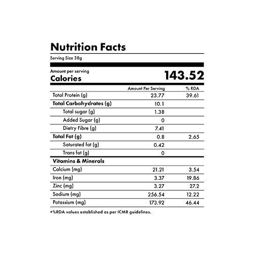 Image of COSMIX - No Nonsense Plant Protein | Organic Pea & Brown Rice Isolate | 24g Protein /Serving | Easy To Digest | All Essential Amino Acids | No Preservatives | Vegan | Cocoa Beet - 500g