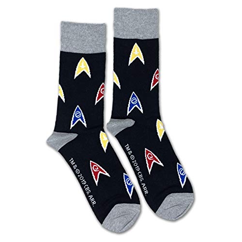 Star Trek: los calcetines originales de la serie Deltas oficialmente con licencia unisex, talla...