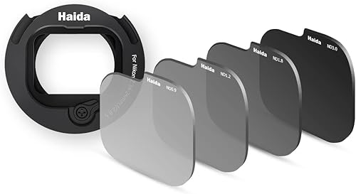 Miniatura 2 de Haida Kit de filtro ND de lente trasera 3, 4, 6, 10-Stop ND0.9+1.2+1.8+3.0 para lente Nikon Z 0.551-0.945 in f/2.8 S (con anillo adaptador