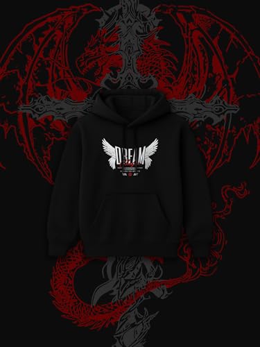 Image of Mens Printed Hoodie for Men Premium Casual Sweatshirt Man, Branded and Comfort Stylish Hoodies for Men Regular Fit Stylish Wear
