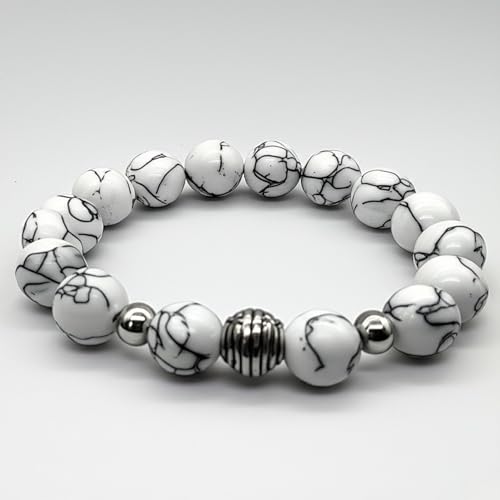 Image of THE MEN THING Natural Stone Bracelets - Adjustable Beaded Wristwear for Men & Boys (Multi-Design Collection)