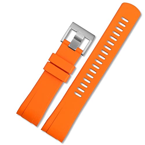 Bracelet de montre de luxe FKM pour Seiko Ghost SRPA21J1 accessoire homme