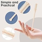 2-in-1 Nasal Hair Cutter, Upgrade Double Sided Nose Hair Trimmer for Men Women, 360° Rotating Manual Nostril Hair Remover Tool, Portable Ear and Nose Hair Trimmer Clipper with Ear Picker (12 PCS) - Image 4