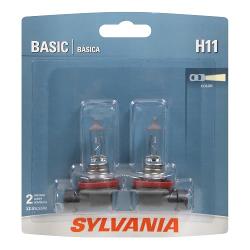 SYLVANIA - H11 Basic - Halogen Bulb for Headlight...