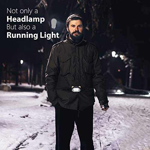 Daining B55 Led Headlamp For Adults And Kids, Panda Design Rechargeable Head Lamp, Outdoor Super Bright Flashlight thumb #4