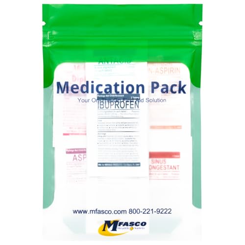First aid Kit Refill Supplies Medication Pack for Refilling Small Kits or Traveling - Image 3