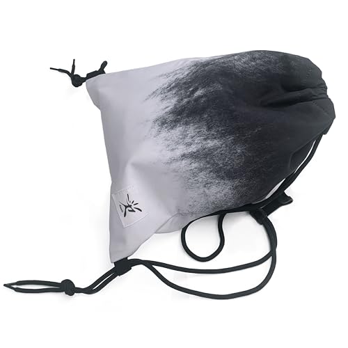 Water Resistant Dry Wet Separated Small Drawstring Backpack Bags, Nylon Gym Sport Sackback String Bags for Men Women Travel2