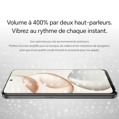 HONOR 400 Smart 4G Smartphone Dual SIM NFC Android 15 6+ 6500mAh Batterie Double Cellule 108MP +2MP avec Bouton AI Téléphone 6.77 Pouces 120 Hzécran Confort 5 étoiles SGS&IP65 Velvet - vue 9