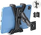 XWXELEC Heavy Duty Drill Base Tablet car Mount, Dashboard and Wall Holder 360 Degree Rotation, for i
