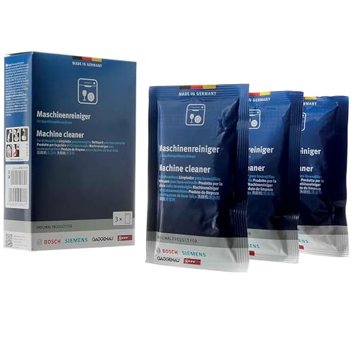 Machine Cleaner 3x45gr compatible with Bosch Siemens Neff Gaggenau Dishwashers