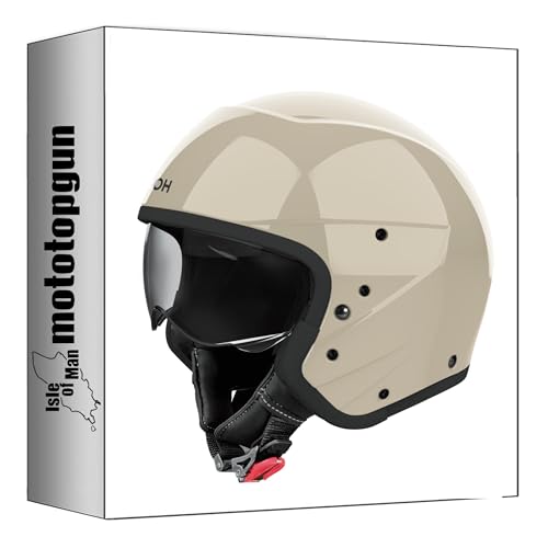Casque Jet Airoh J110 Mocha Gloss en taille S pour moto