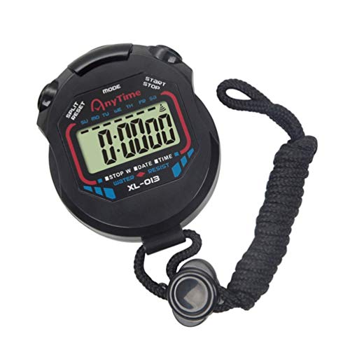 VICASKY Eletrônico Temporizador LCD Handheld Esporte Cronômetro Digital Cronômetro Cronógrafo Resist