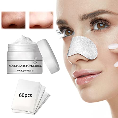 Tiras Nasales De Eliminación De Puntos Negros, Tiras De Espinillas, Blackhead Nose Strips, Nose Strips, Tiras De Limpieza Profunda Para Hombres, Blackhead Remover Nariz Tiras, Profundo Limpieza Poros