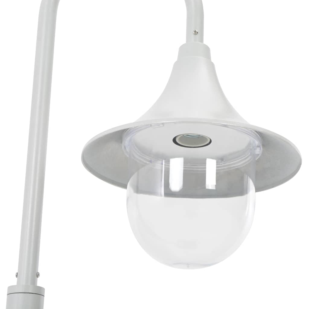 Home tools-Lampe de jardin E27 en aluminium Blanc 120 cm