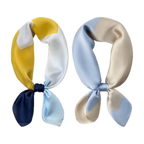 2 Piezas De Bufanda De Seda, Bufanda Elee, Bufanda Femenina, Bufanda De Seda Ligera, Pañuelo En La Cabeza, Regalo Para Mujeres.