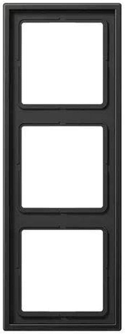 Jung AL2983AN LS-Rahmen 3fach anthracite, Anthracite,charcoal,transparent