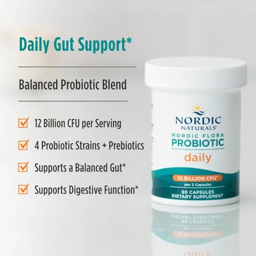 Nordic Naturals Nordic Flora Probiotic Daily, Immune Support - 60 Count - image 3