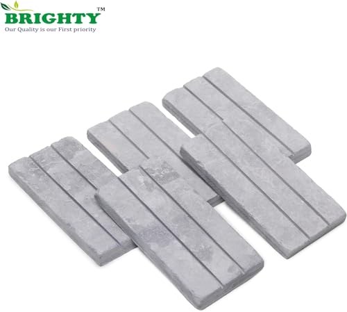 Image of Brighty Black Slate Kitkat Joint Bars 900g Pack | Natural Stone Strips for Art, Craft & Traditional Use | Handcrafted Slate Material for Wall Decor, Garden Design, DIY & Educational Projects