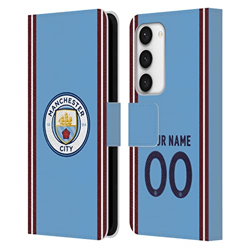 Carcasa Samsung Galaxy S23 5G Manchester City FC funda de cuero oficial personalizada tipo libro