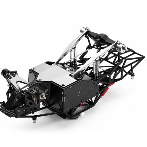 Image of Orlandoo Hunter Aluminum Alloy CNC Front Suspension Upgrade Parts for 1 /32 Mini Roll Cage RC Trophy Truck, RC Short Card Car OH32X02 DIY Unassembled Championship Card Kit